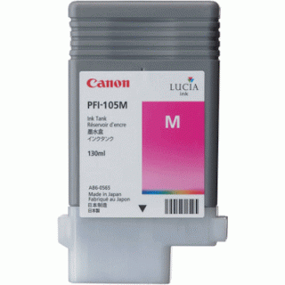 Mực in khổ lớn Canon PFI-105M Pigment Magenta Color Ink Tank dùng cho máy IPF6300 / IPF6350 / IPF6300s